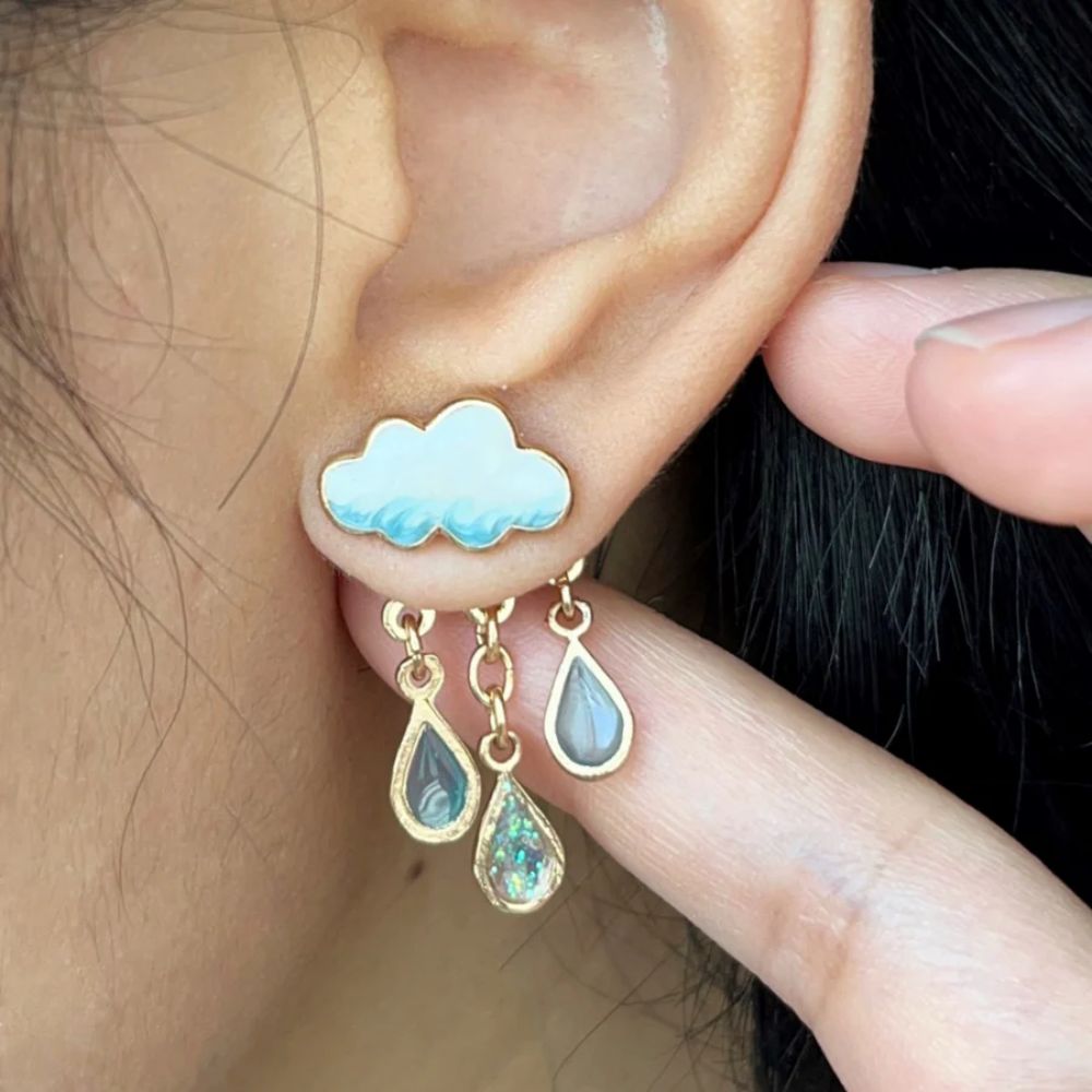RAINDROP EARRINGS (PAIR) - Concordia Style Boutique