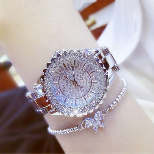 DIAMOND WATCH AND BRACELET - Concordia Style Boutique