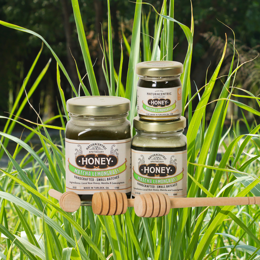 Matcha Lemongrass Infused Honey - Concordia Style Boutique