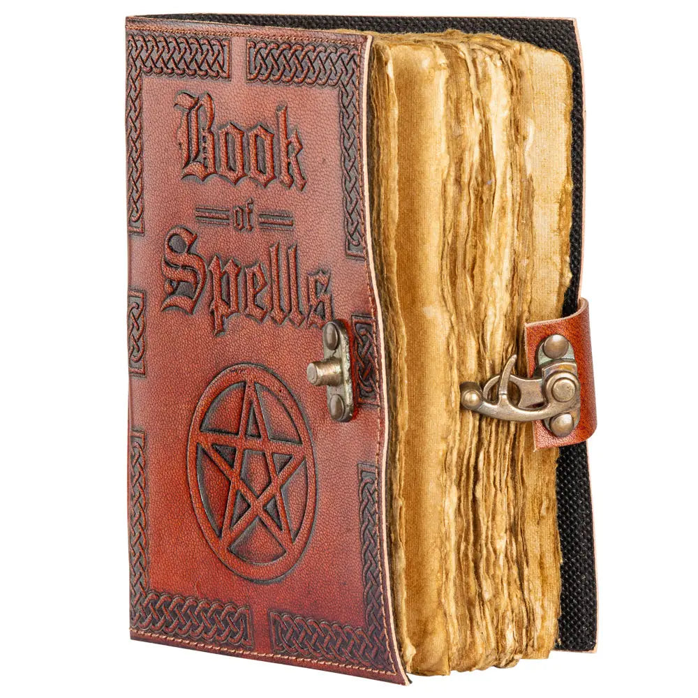 Book of Spells Leather Journal - Concordia Style Boutique