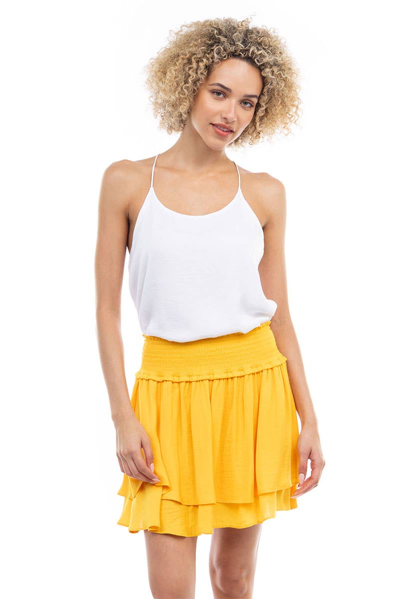 Sunflower Flared Skirt -clearance - Concordia Style Boutique