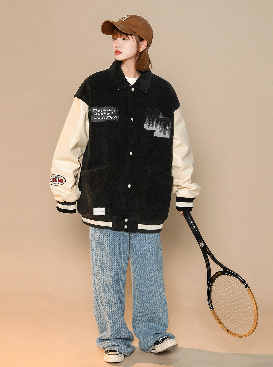 Women's Reduction Baseball Jacket - Concordia Style Boutique