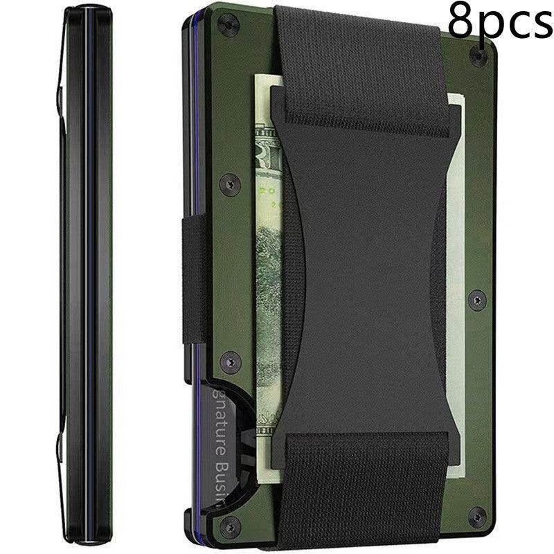 Carbon Fiber Wallet - RFID Blocking Metal Card Holder