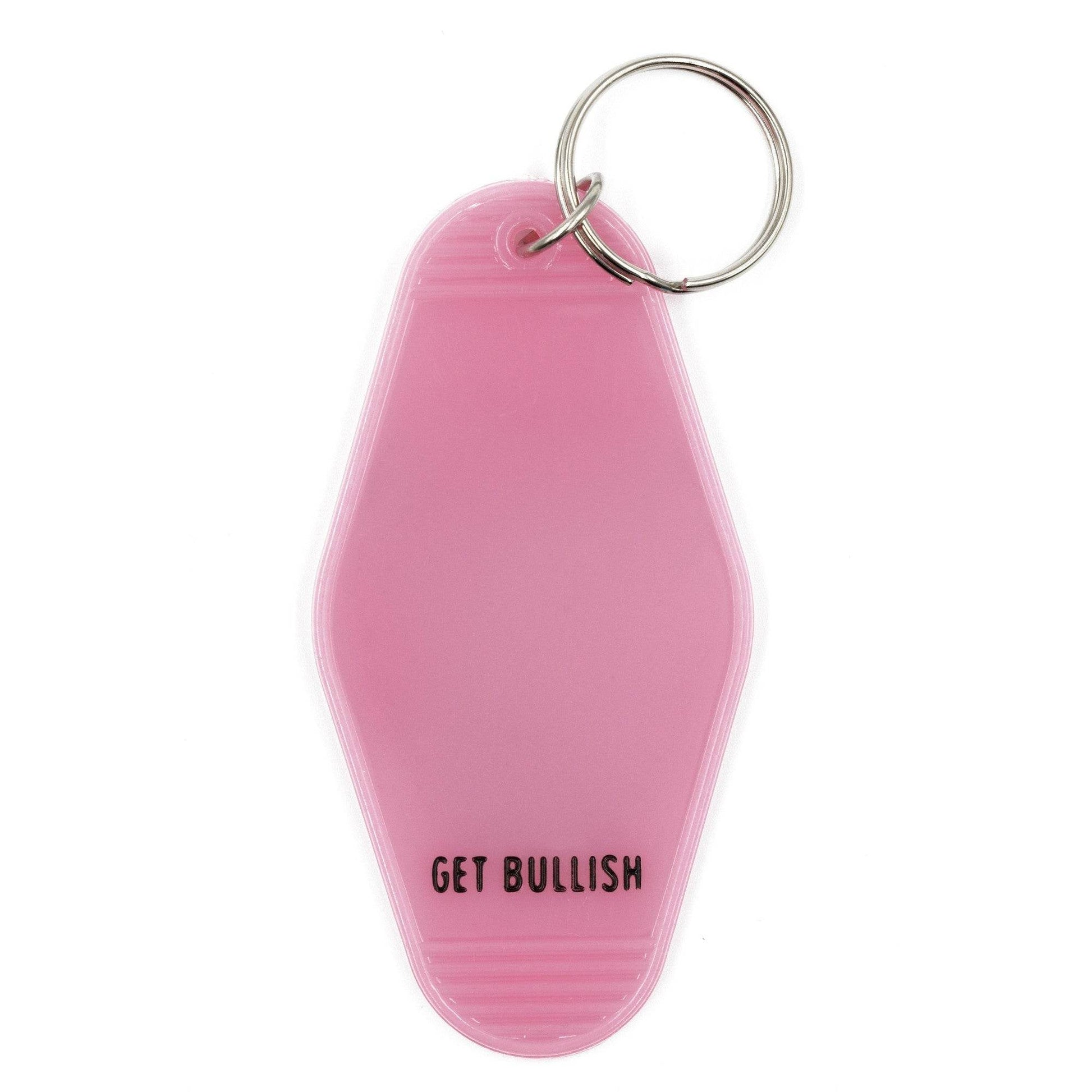 1st Place in Giving Zero Fucks Keychain in Blush Pink - Concordia Style Boutique