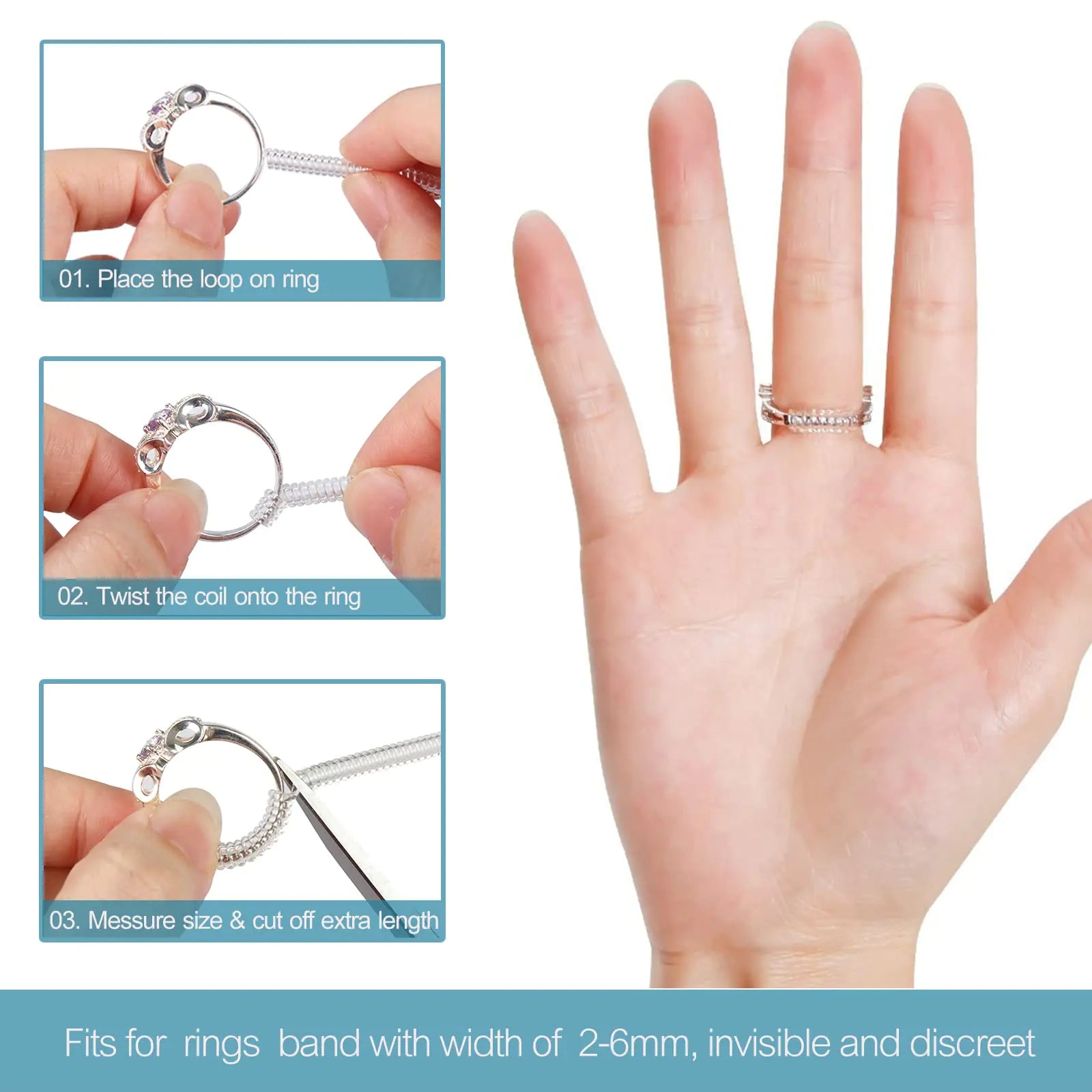 Ottemax Ring Size Adjuster – 12 Pack - Premium Ring Size Adjuster from Concordia Style Boutique - Just $17.80! Shop now at Concordia Style Boutique