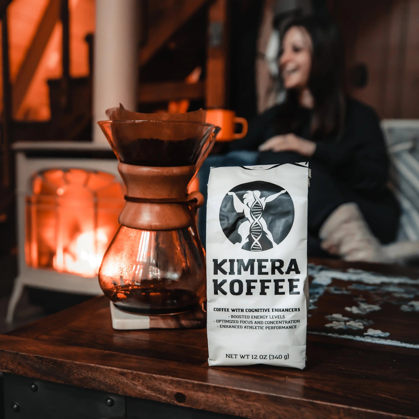 New - Original Blend Organic Ground - Nootropic Infused Coffee (8oz) - Concordia Style Boutique