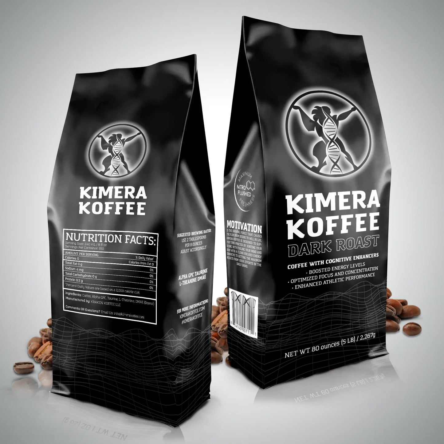 Dark Blend Organic Ground (5lb) - Concordia Style Boutique