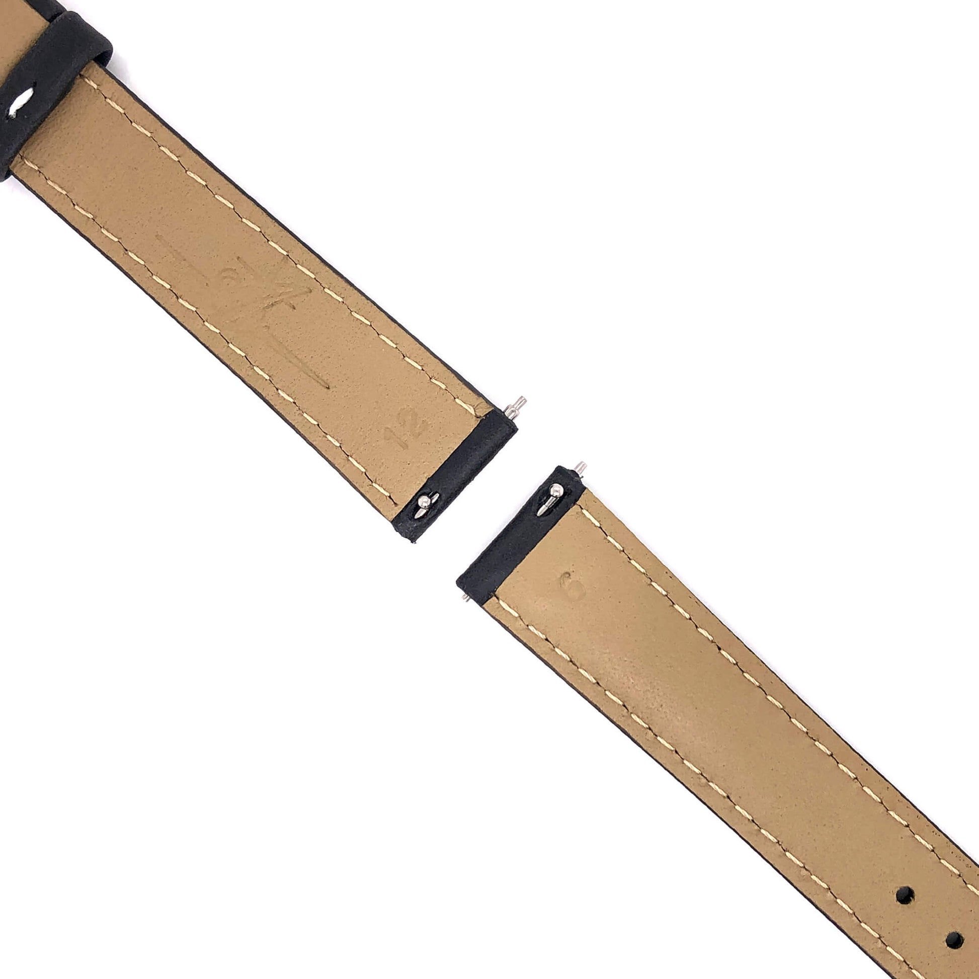 BAND - 16mm Oil Tan Leather Contrast Stitch - Concordia Style Boutique
