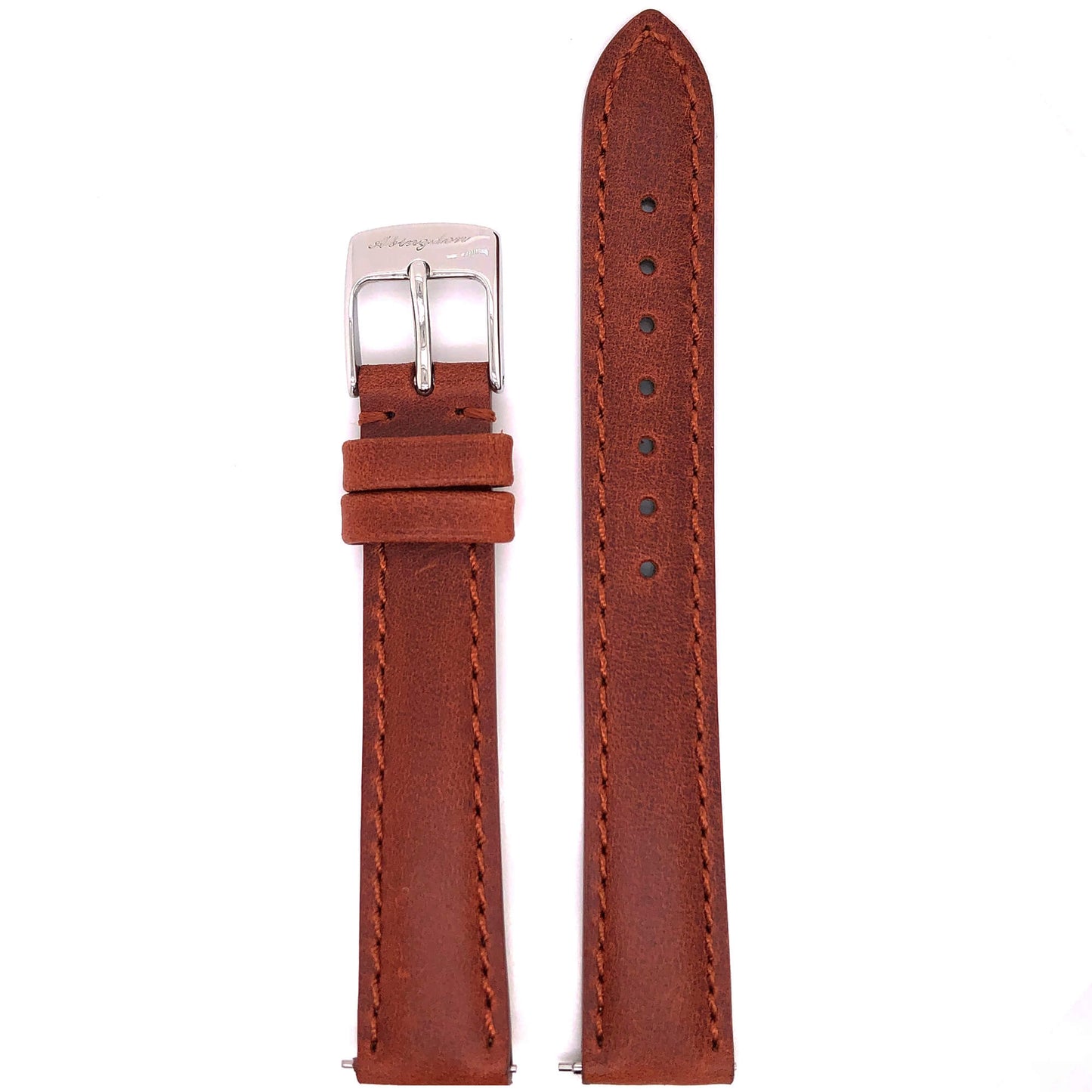 BAND - 16mm Oil Tan Leather Matching Stitch - Concordia Style Boutique