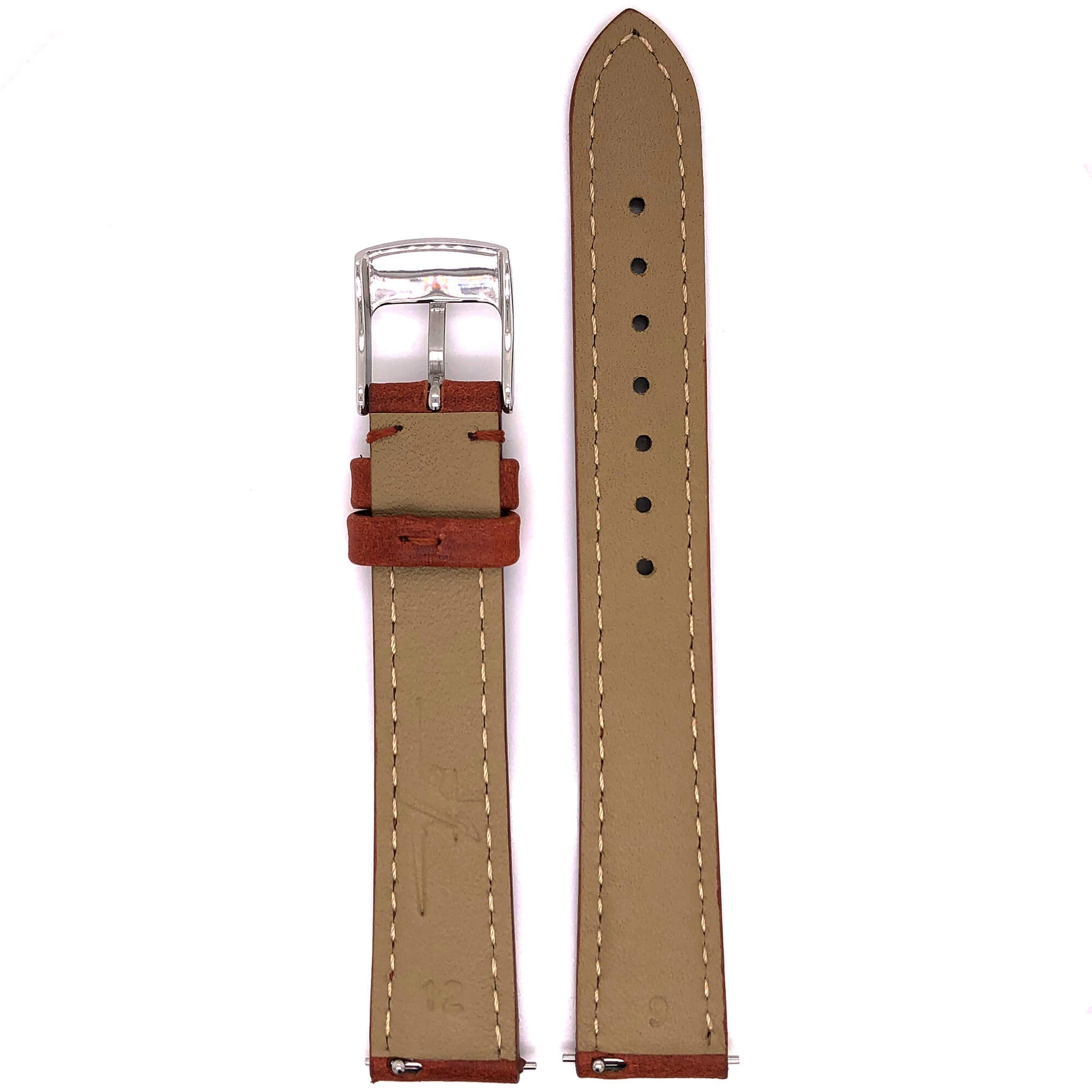 BAND - 16mm Oil Tan Leather Matching Stitch - Concordia Style Boutique