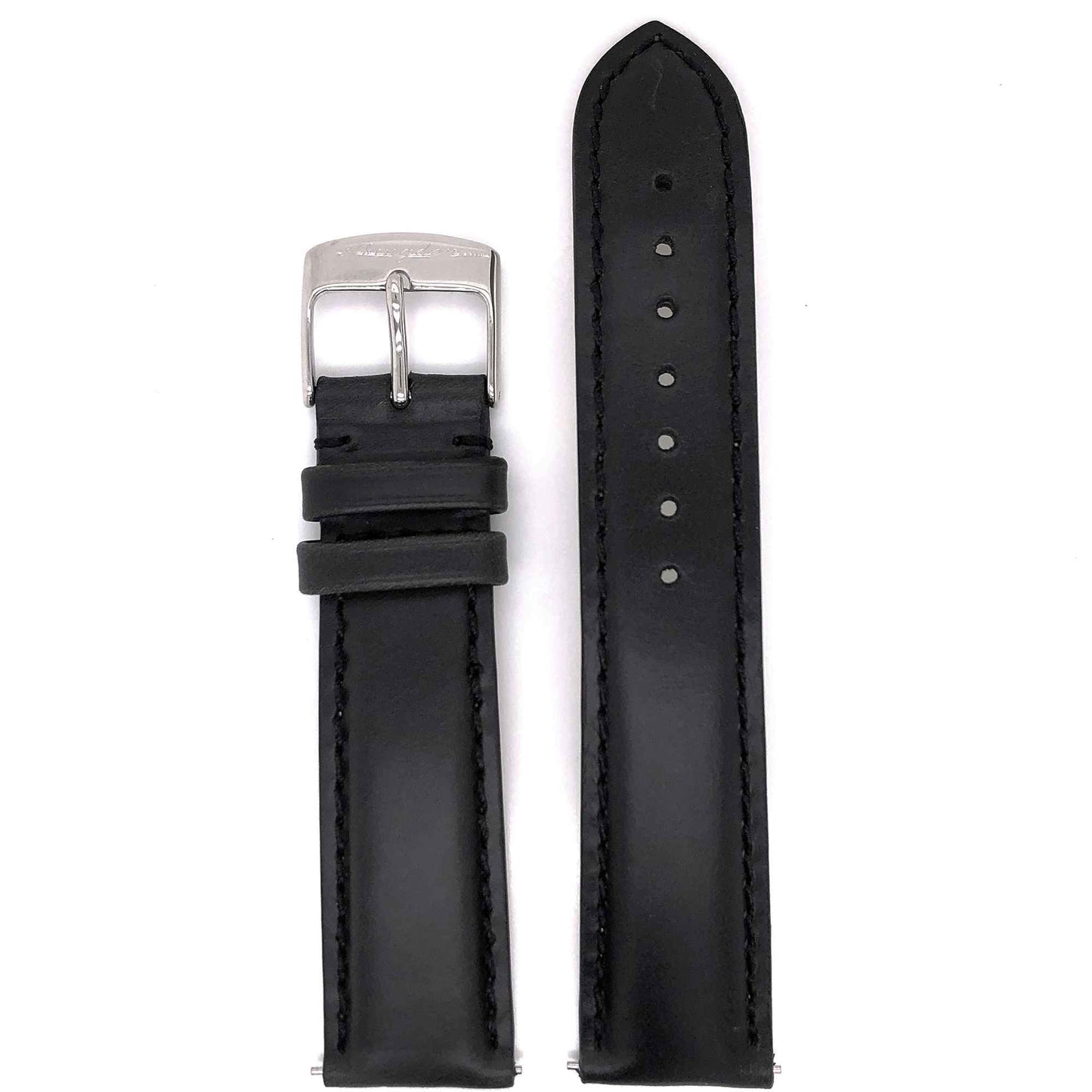 BAND – 20mm Oil Tan Leather Matching Stitch - Concordia Style Boutique