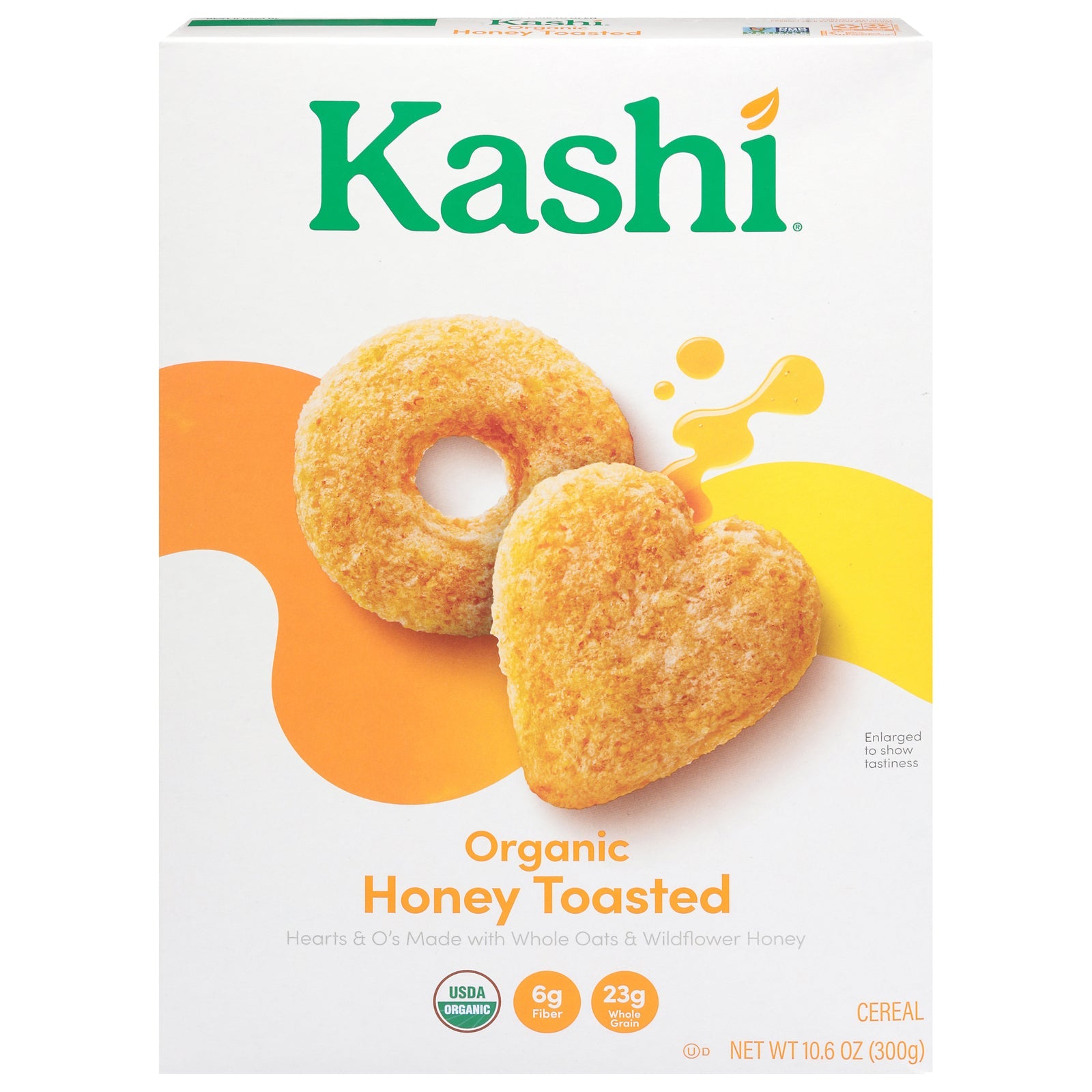 Kashi Crl Organic Honey Toasted Cereal, 10.6 oz, 10 Count - Concordia Style Boutique