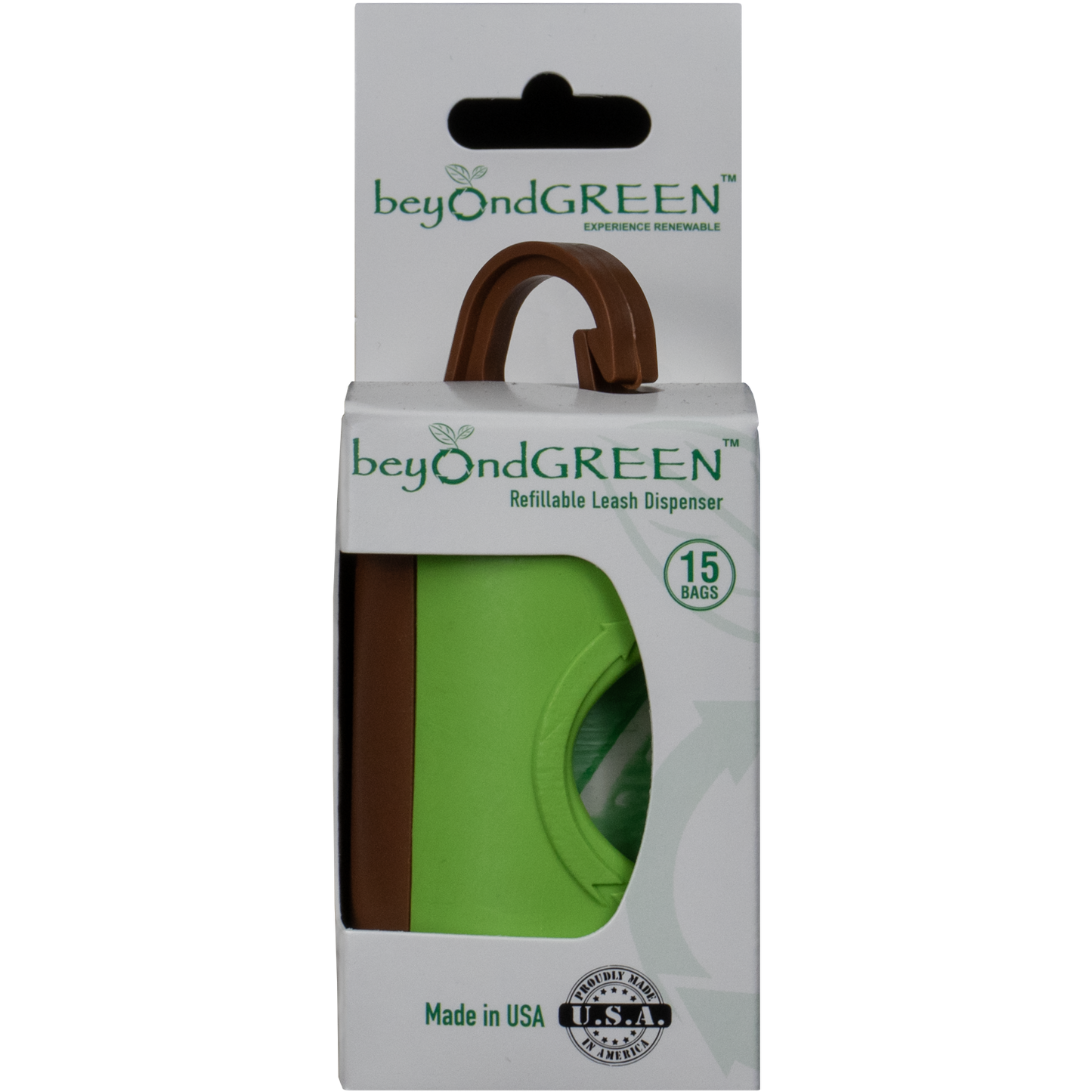Recycled-Plastic Leash Dispenser