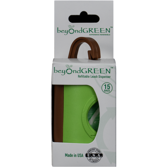 Recycled-Plastic Leash Dispenser
