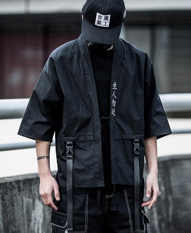 WSY5002 Samurai Kimono Shirt - Concordia Style Boutique