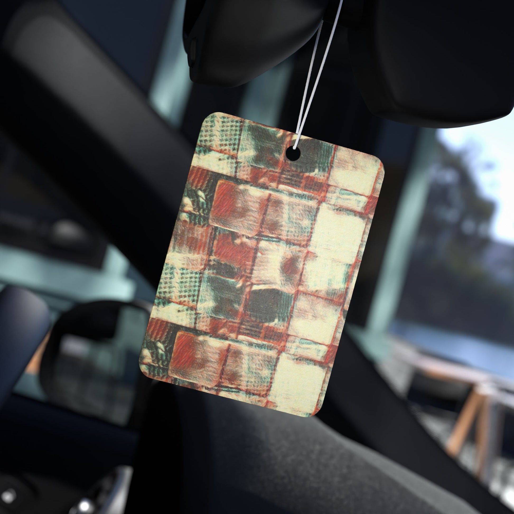 Car Air Freshener - "Square Dance" - Premium car air freshener from Concordia Style Boutique - Just $9.95! Shop now at Concordia Style Boutique