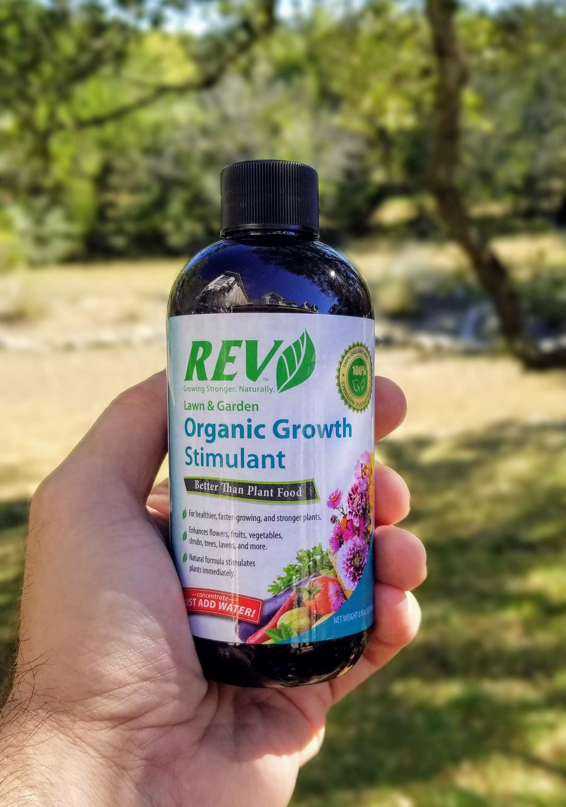 Organic REV Liquid Plant Food 8oz Bottle - Concordia Style Boutique