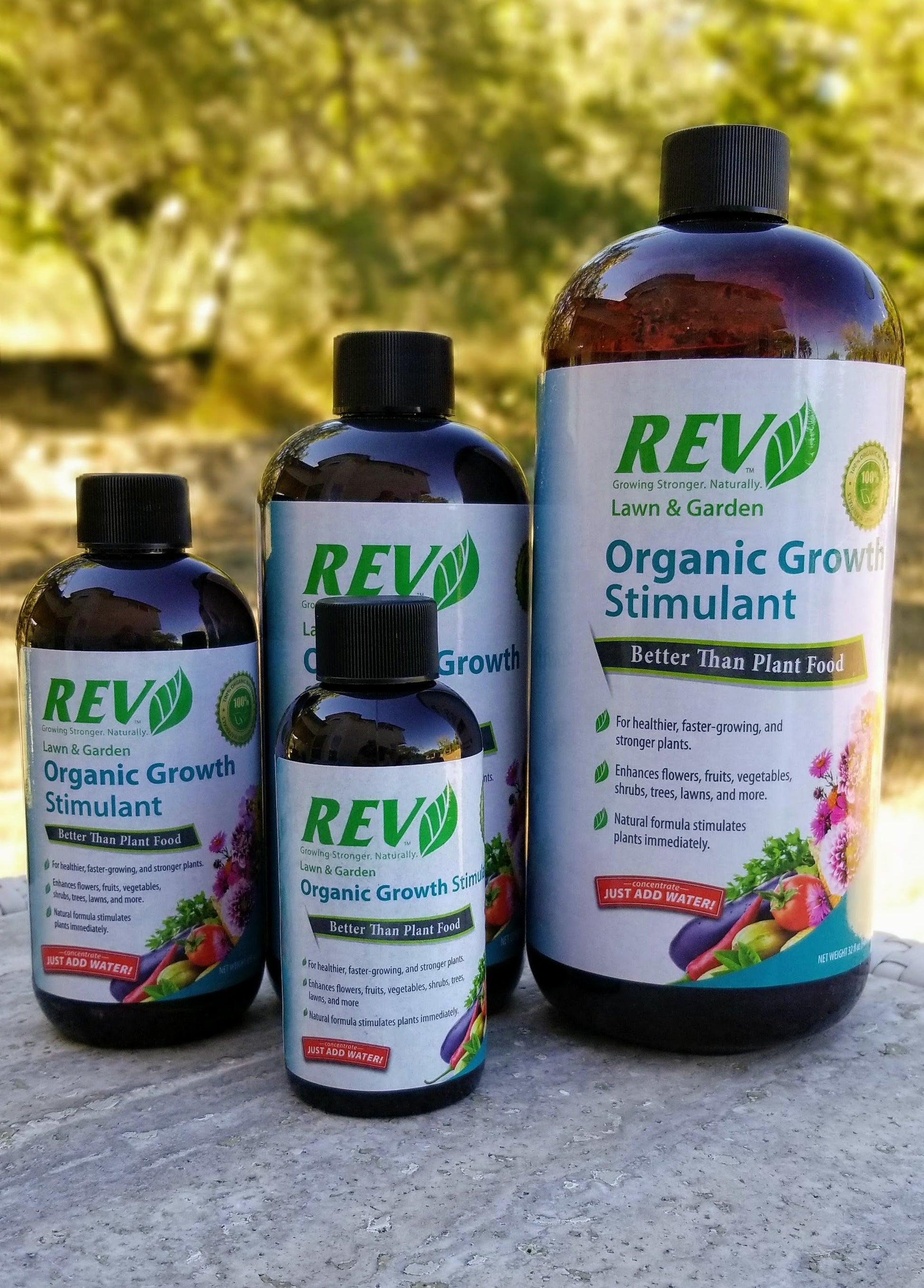 Organic REV Liquid Plant Food 8oz Bottle - Concordia Style Boutique
