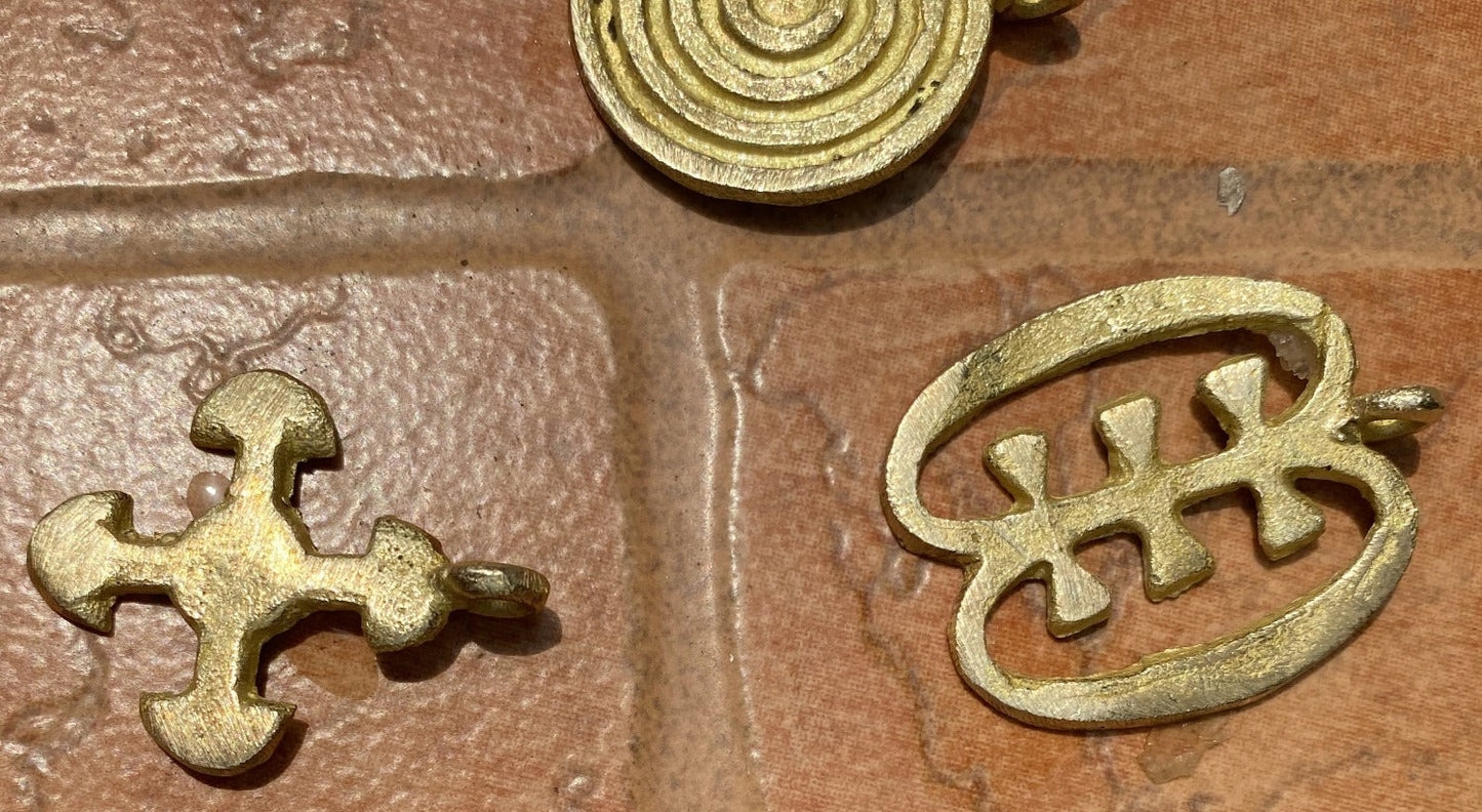 Adinkra Heart Pendant