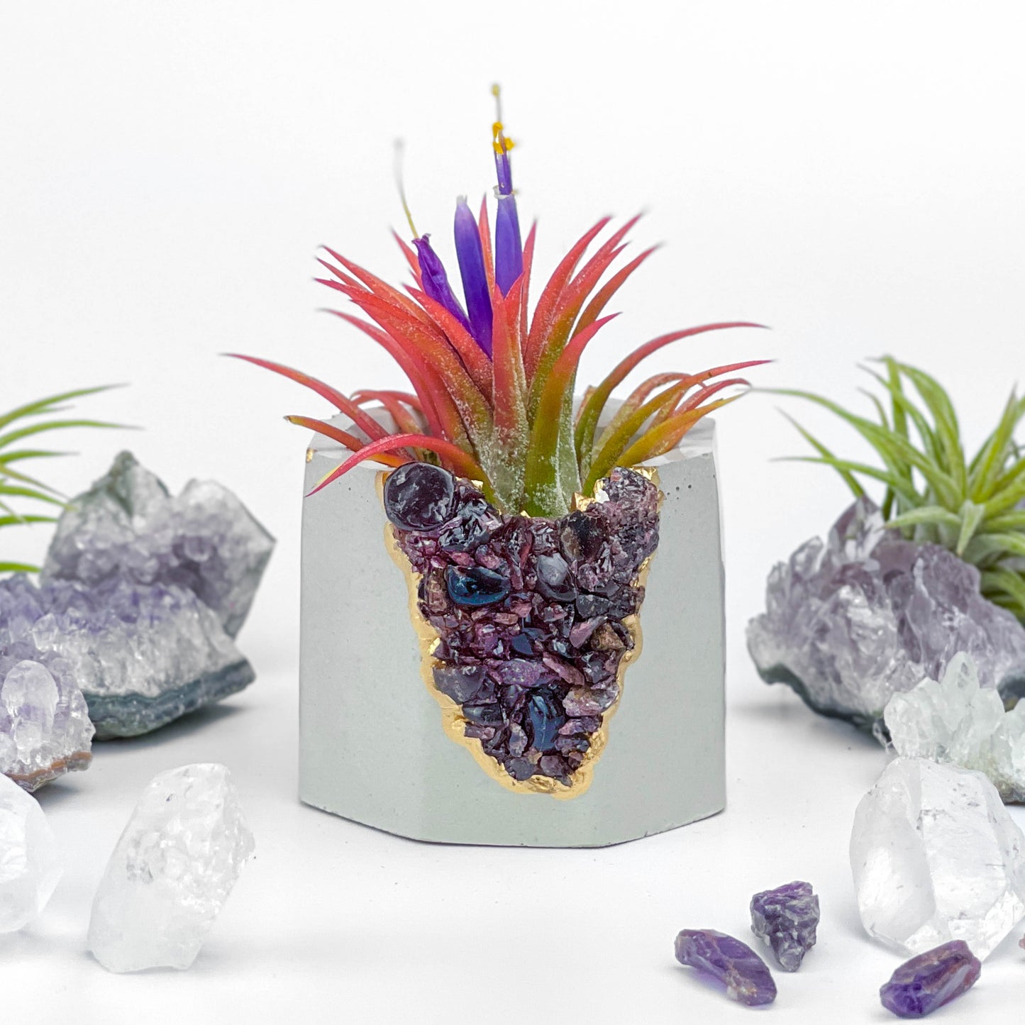 GARNET GEODE PLANTER - Concordia Style Boutique