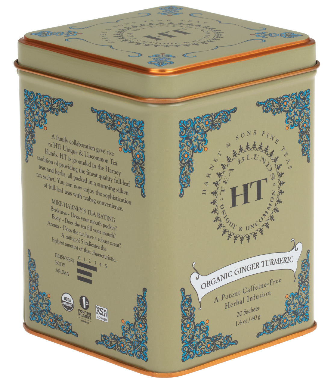 Organic Ginger Turmeric - Concordia Style Boutique