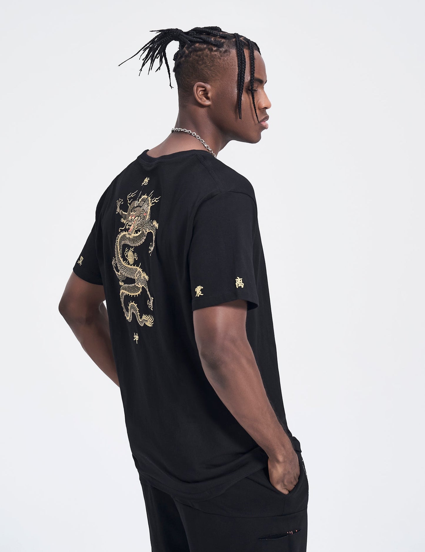 TBP2 Dragon Rebirth Embroidery Tee - Concordia Style Boutique