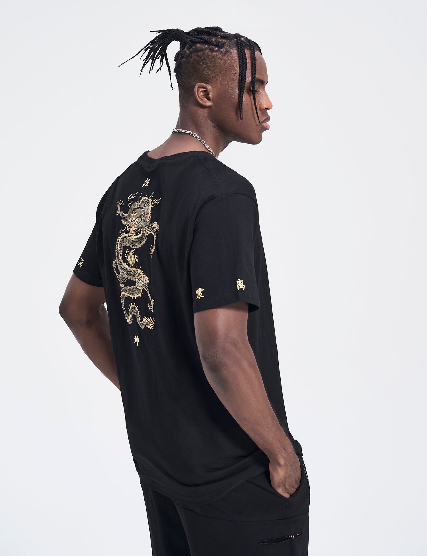 TBP2 Dragon Rebirth Embroidery Tee - Concordia Style Boutique