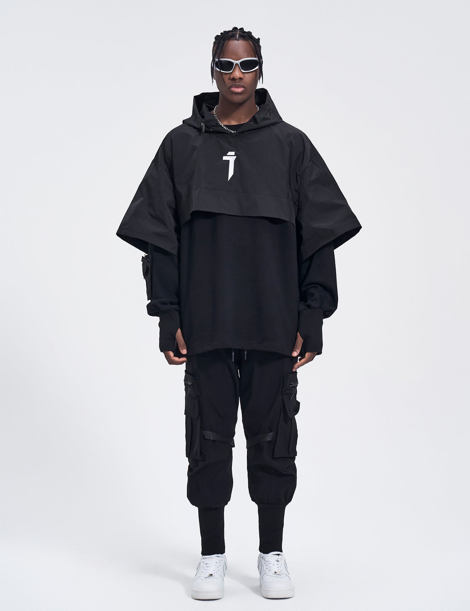 HiH18 I-Tech Layered Hoodie - Concordia Style Boutique