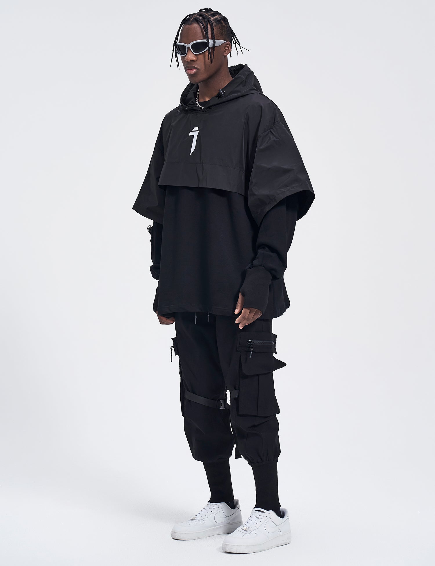 HiH18 I-Tech Layered Hoodie - Concordia Style Boutique