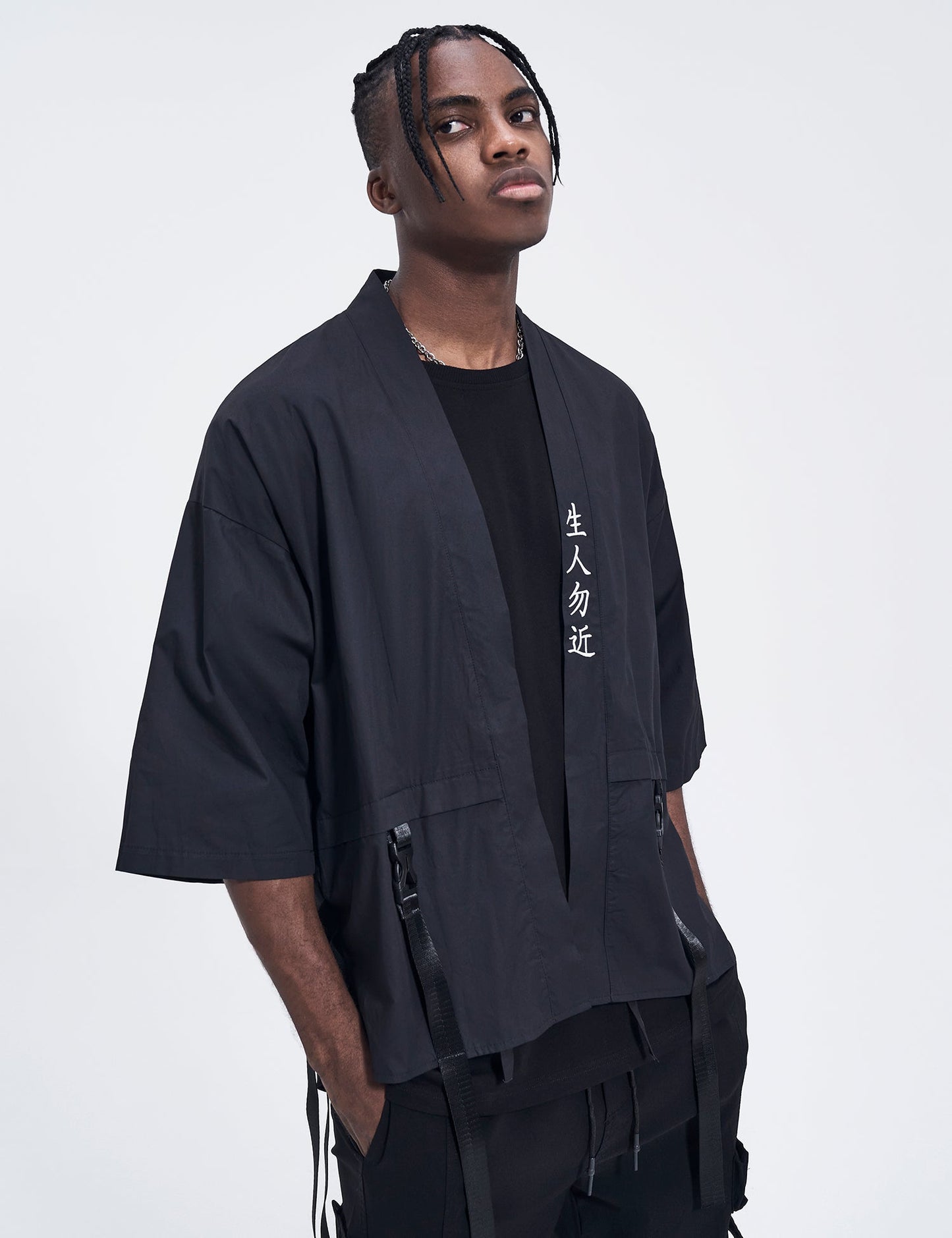 WSY5002 Samurai Kimono Shirt - Concordia Style Boutique