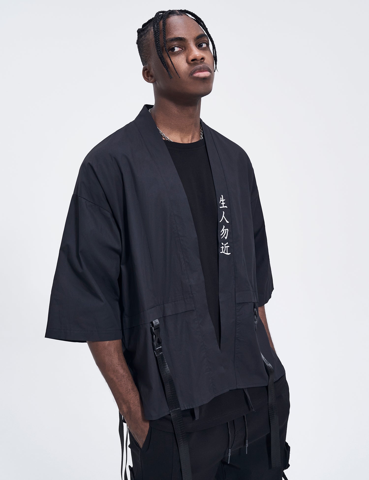 WSY5002 Samurai Kimono Shirt - Concordia Style Boutique