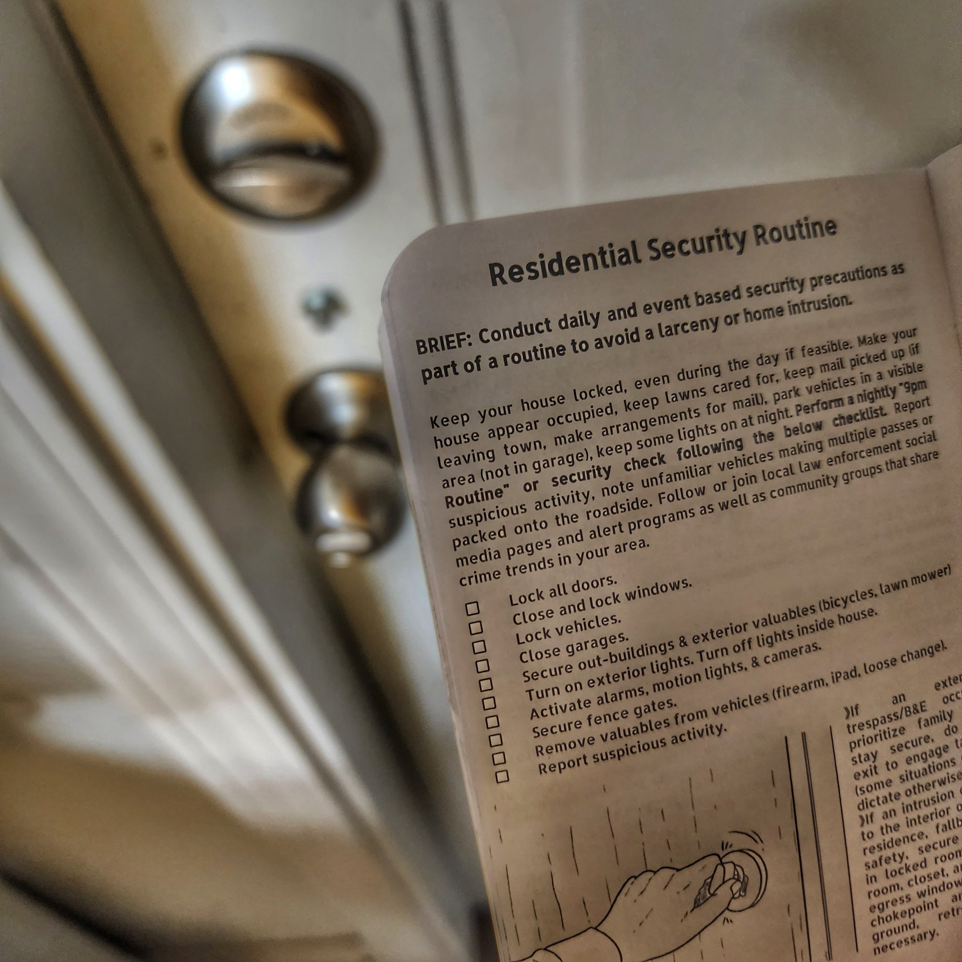 Hip Pocket Brief Volume 2 - Tactics, Techniques, and Procedures for the Everyday Civilian - Concordia Style Boutique