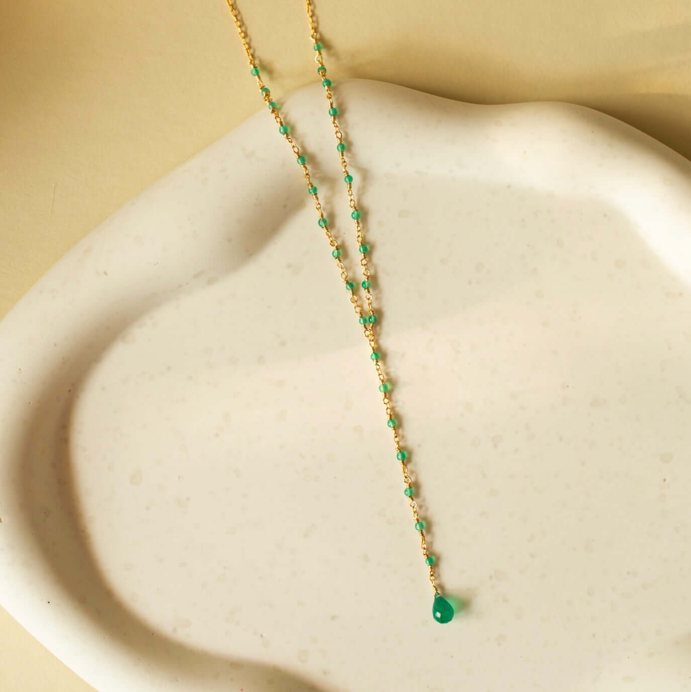 Green Onyx Kensington Necklace
