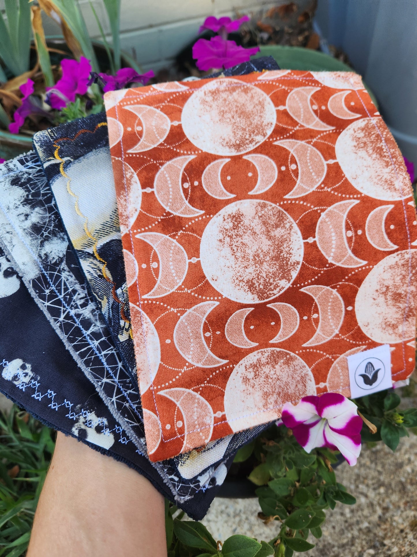 Lunar Phase Handkerchief