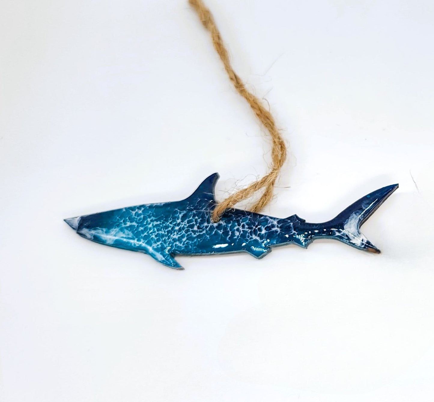 Resin and Wood Sealife Ornament