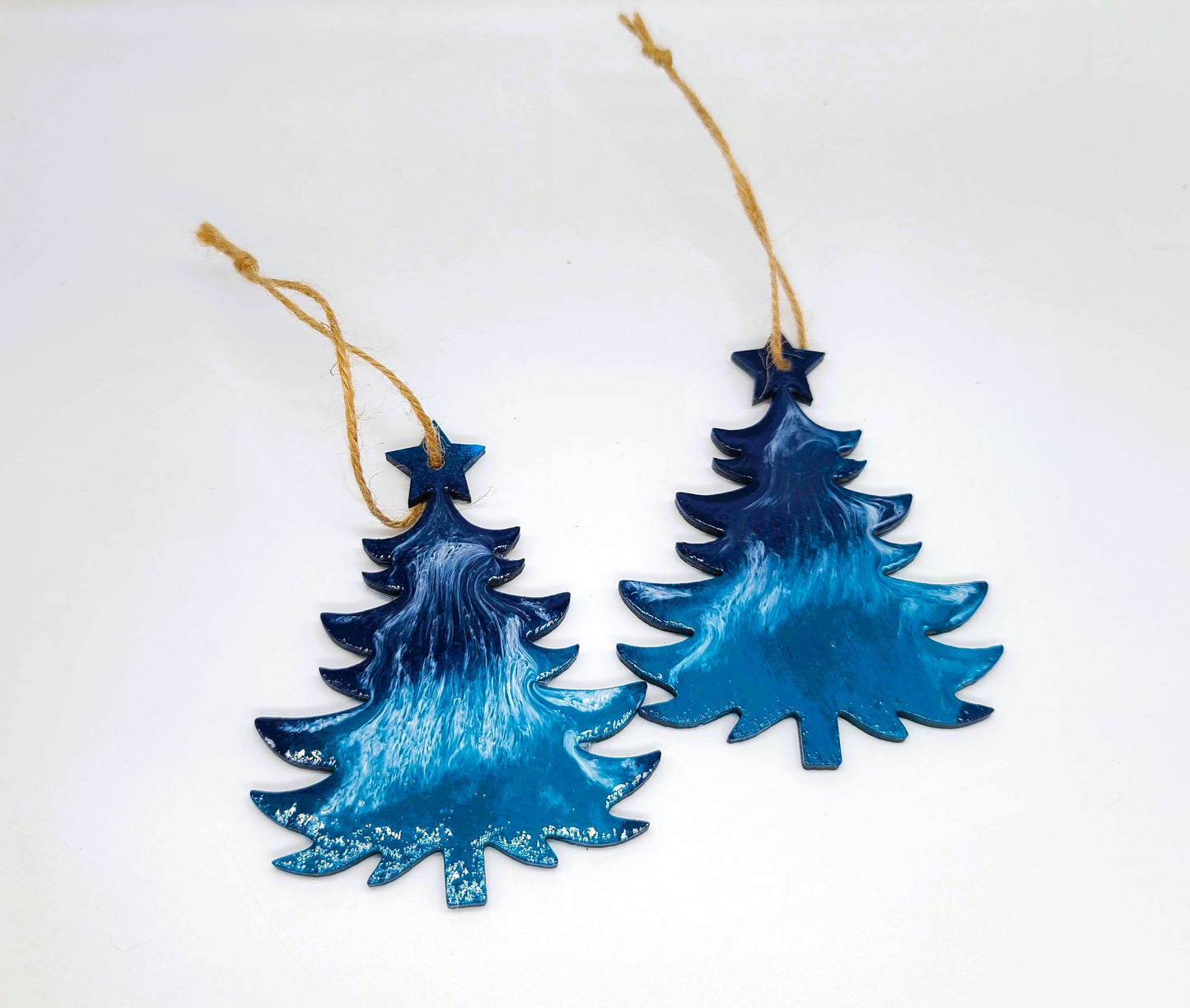 Resin and Wood Sealife Ornament