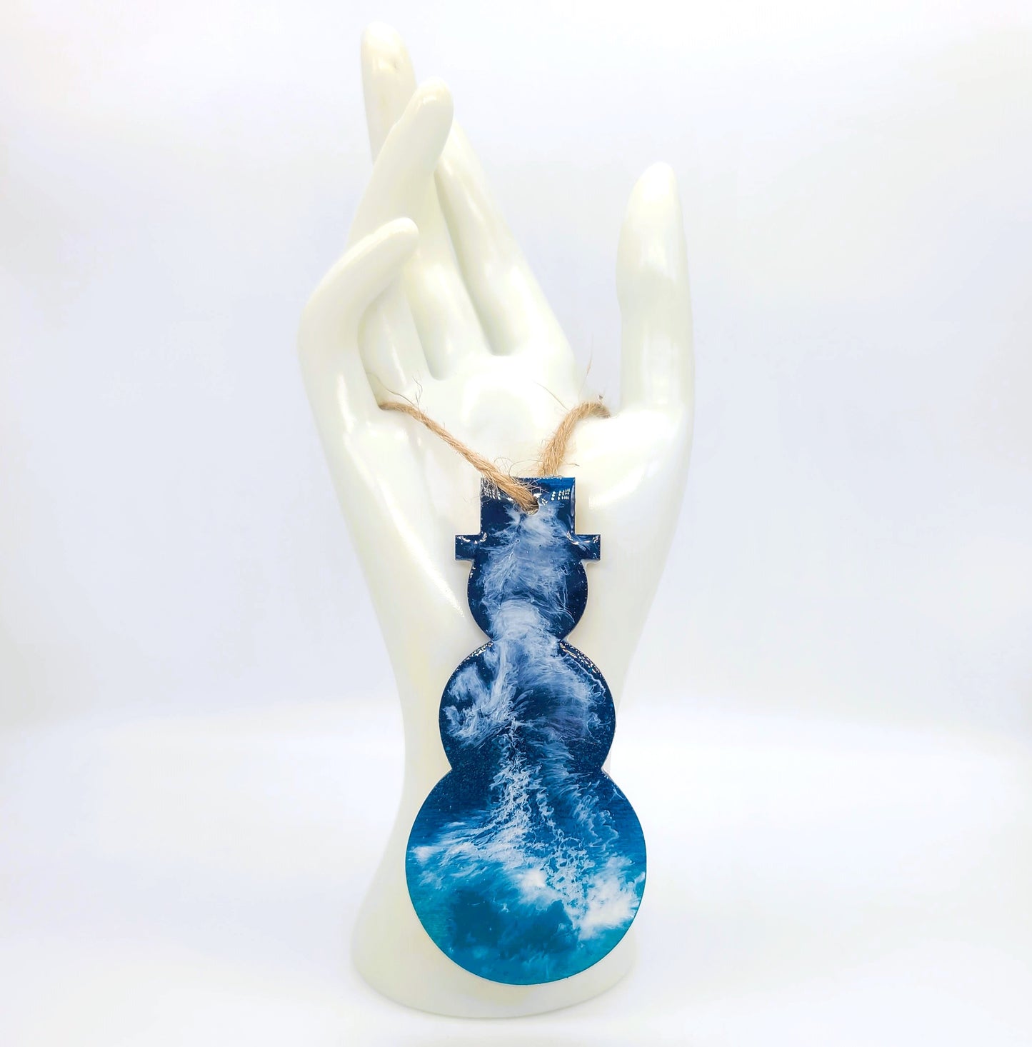 Resin and Wood Sealife Ornament