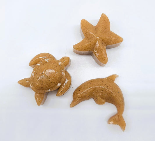 Beach Sand & Resin Ocean Themed Sea Creature Magnet