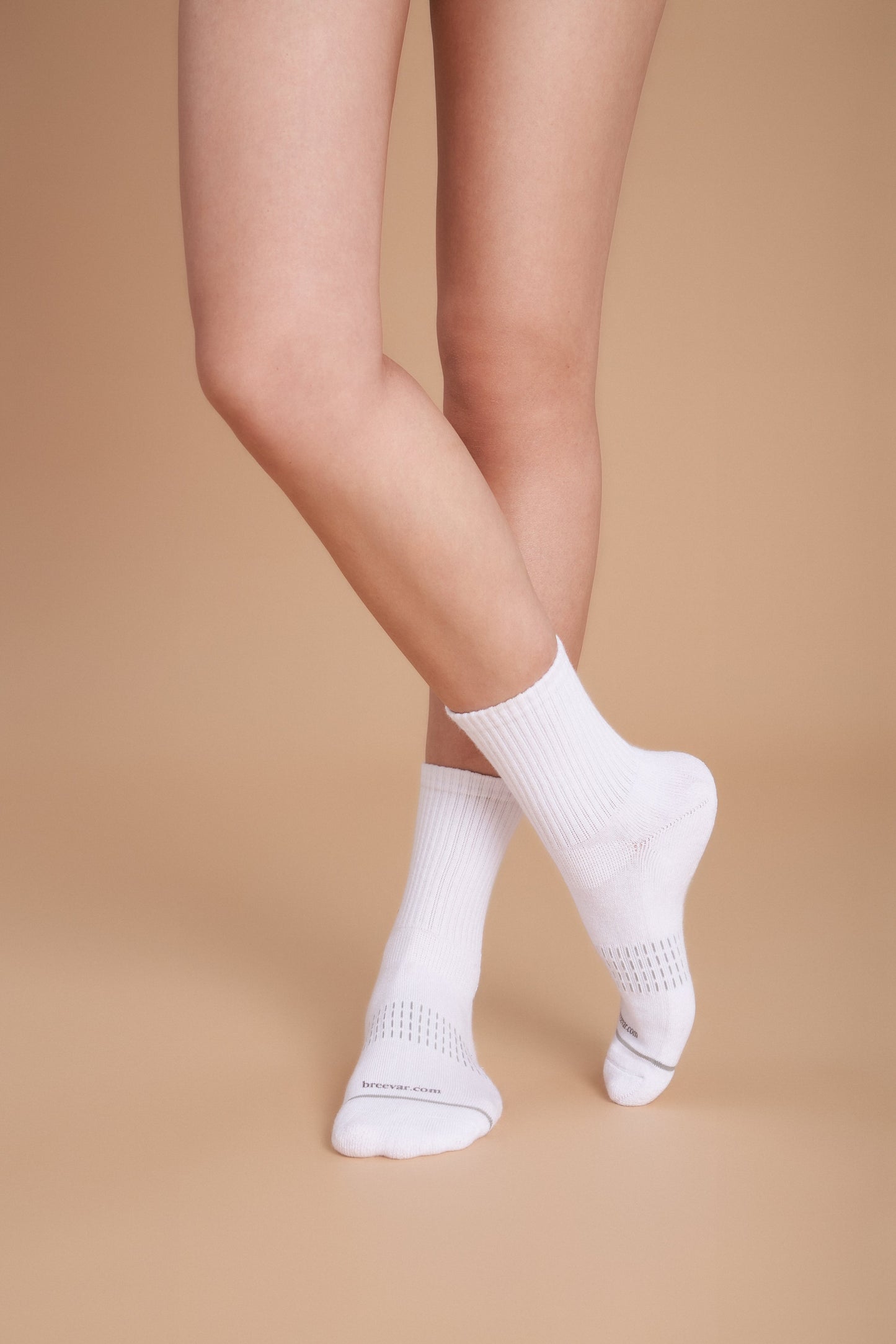 3-Pack Women's 3D Sports Crew Socks