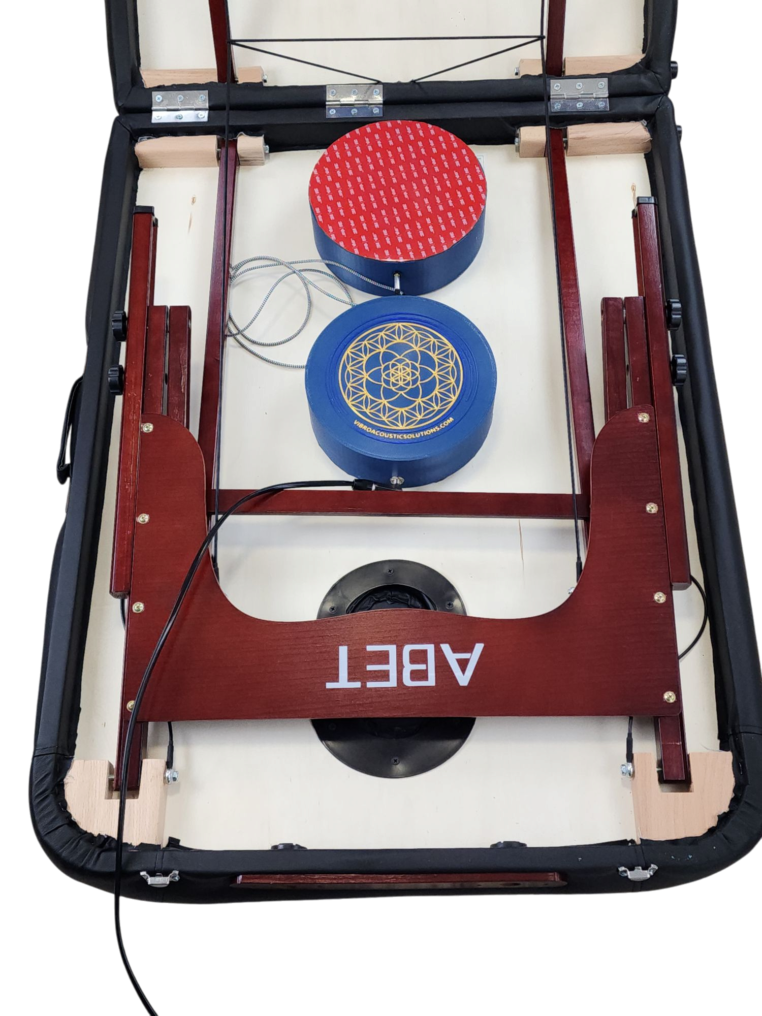 Vibroacoustic Therapy Massage Table Attachments with custom Amplifier Bundle - Concordia Style Boutique