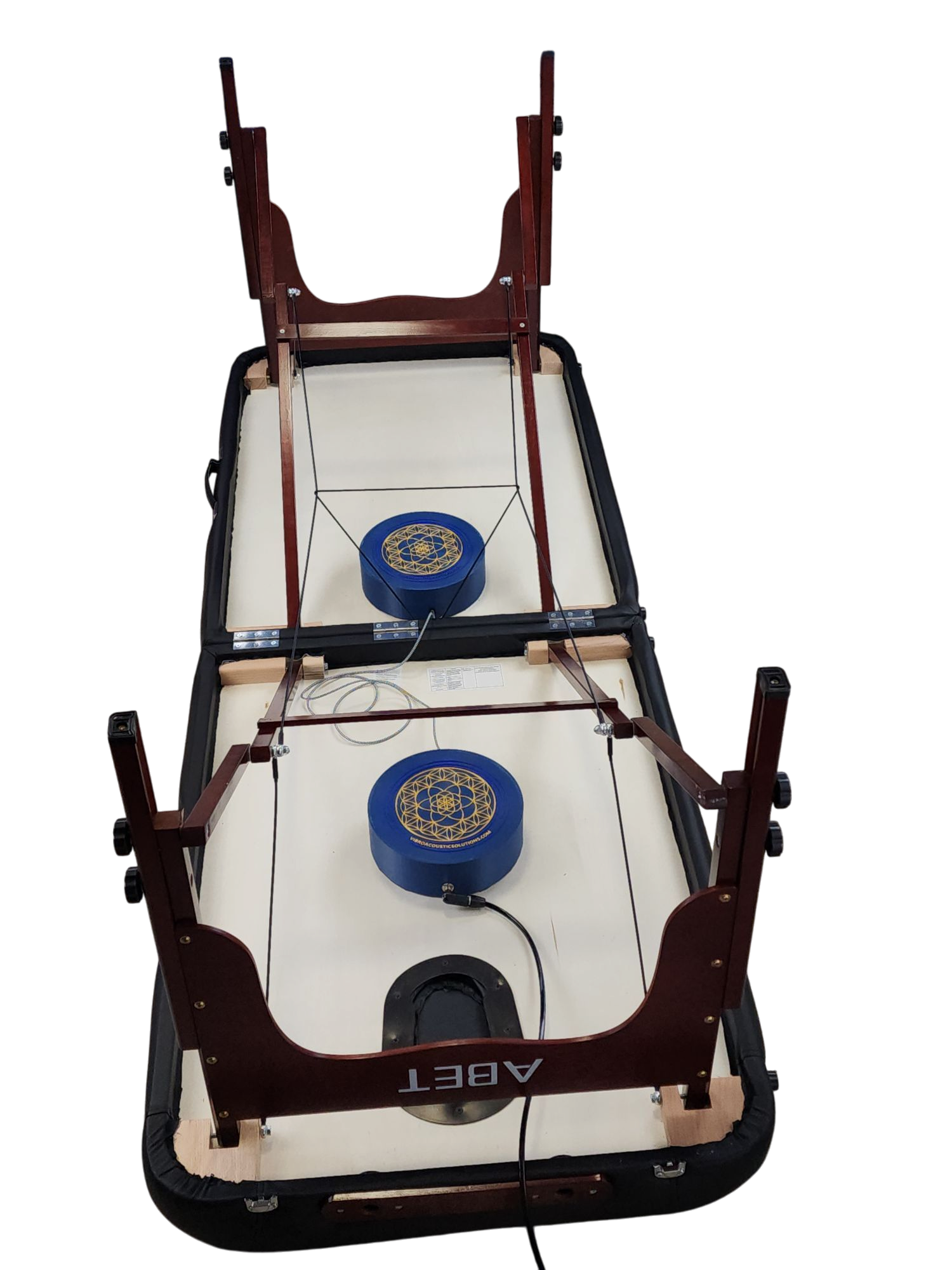 Vibroacoustic Therapy Massage Table Attachments with custom Amplifier Bundle - Concordia Style Boutique