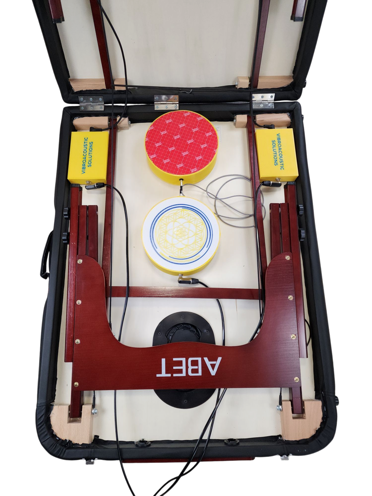 Vibroacoustic Therapy Massage Table Attachments with custom Amplifier Bundle - Concordia Style Boutique