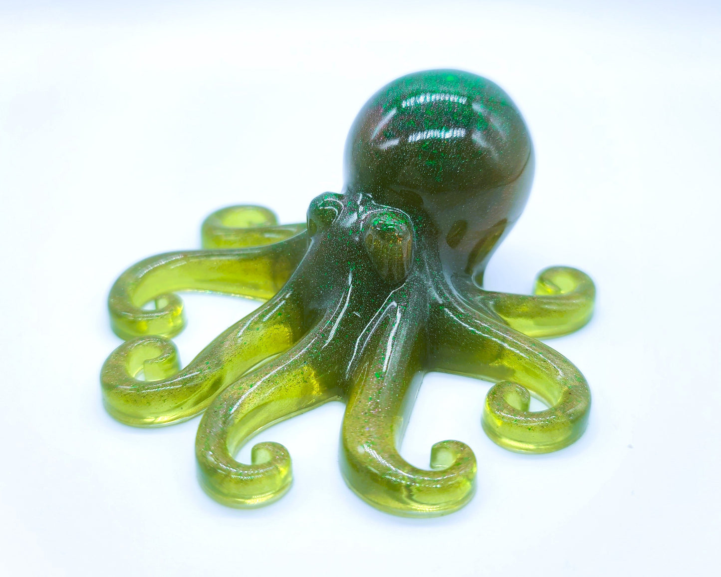 4" Resin Octopus Art Figurine - Eco-Friendly