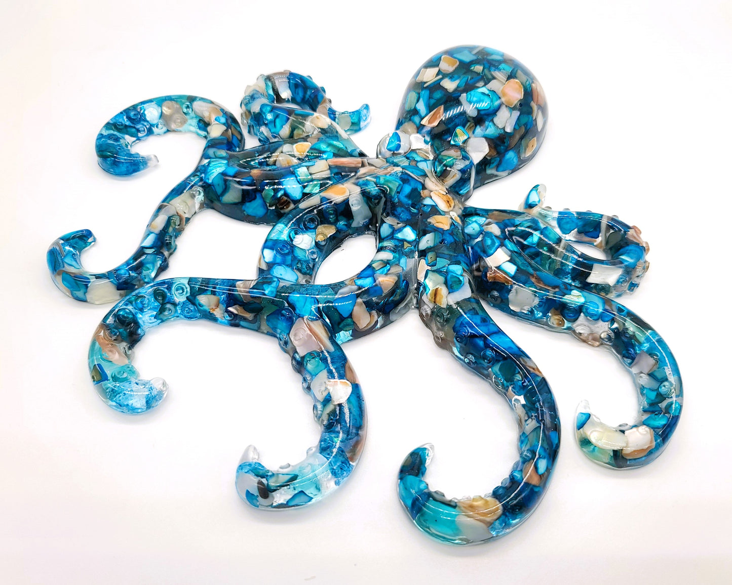 Large Resin Octopus Wall Art - Eco-Friendly