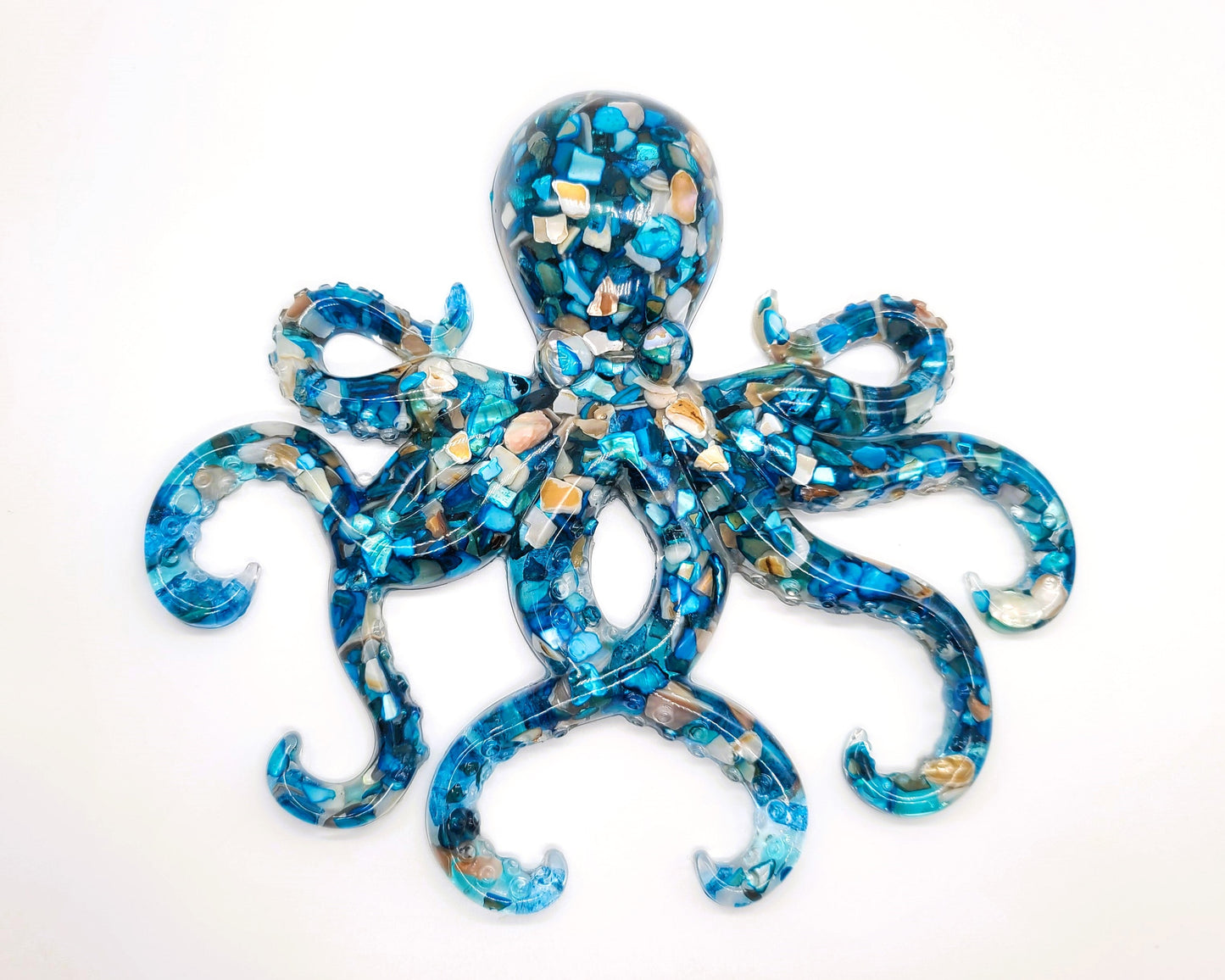 Large Resin Octopus Wall Art - Eco-Friendly