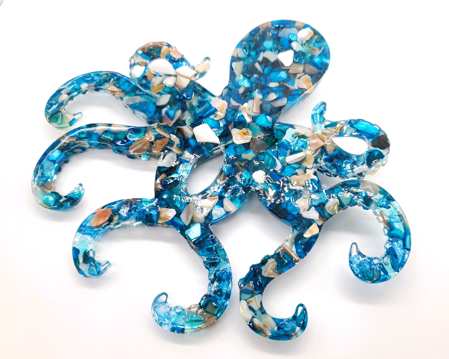 Large Resin Octopus Wall Art - Eco-Friendly