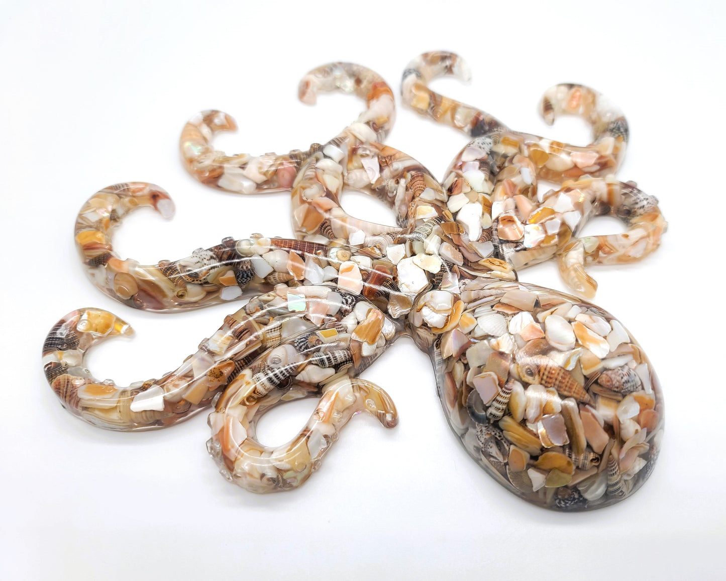 Large Resin Octopus Wall Art - Eco-Friendly