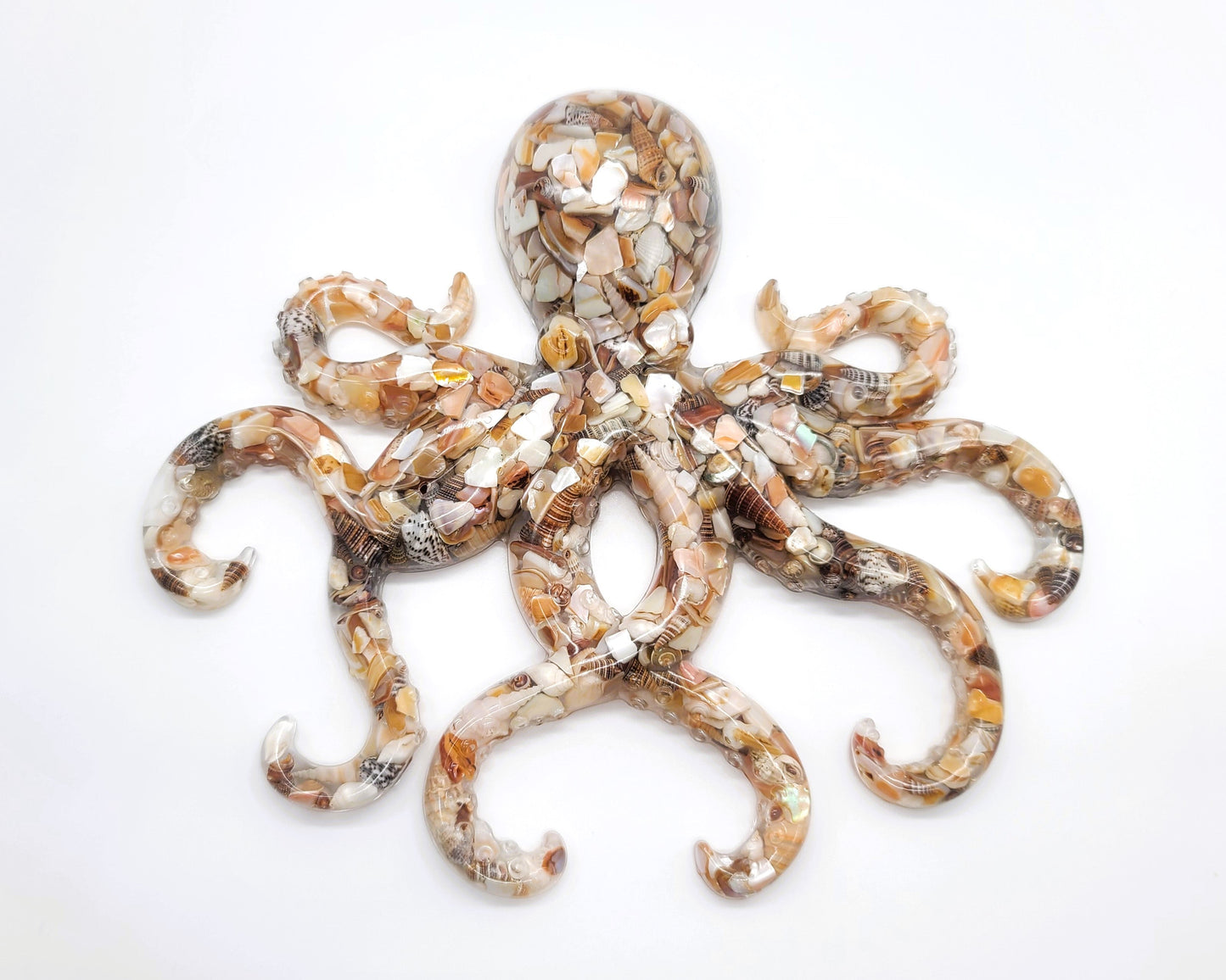 Large Resin Octopus Wall Art - Eco-Friendly