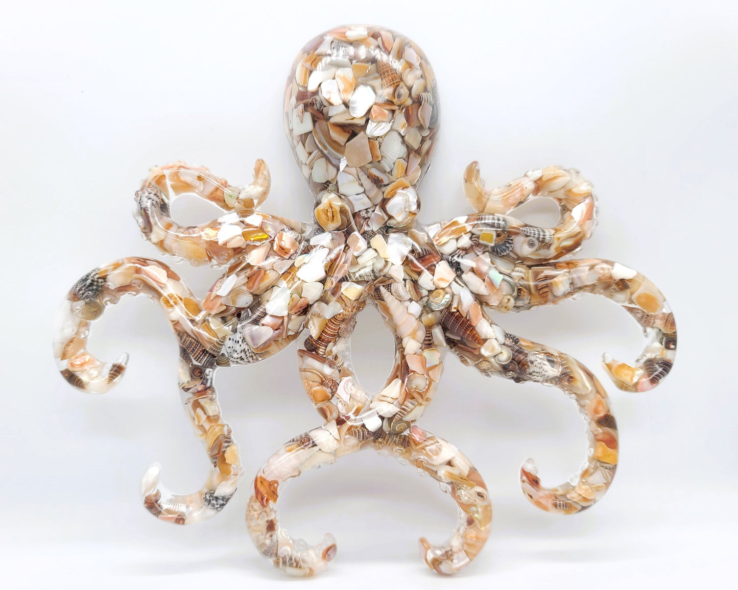 Large Resin Octopus Wall Art - Eco-Friendly