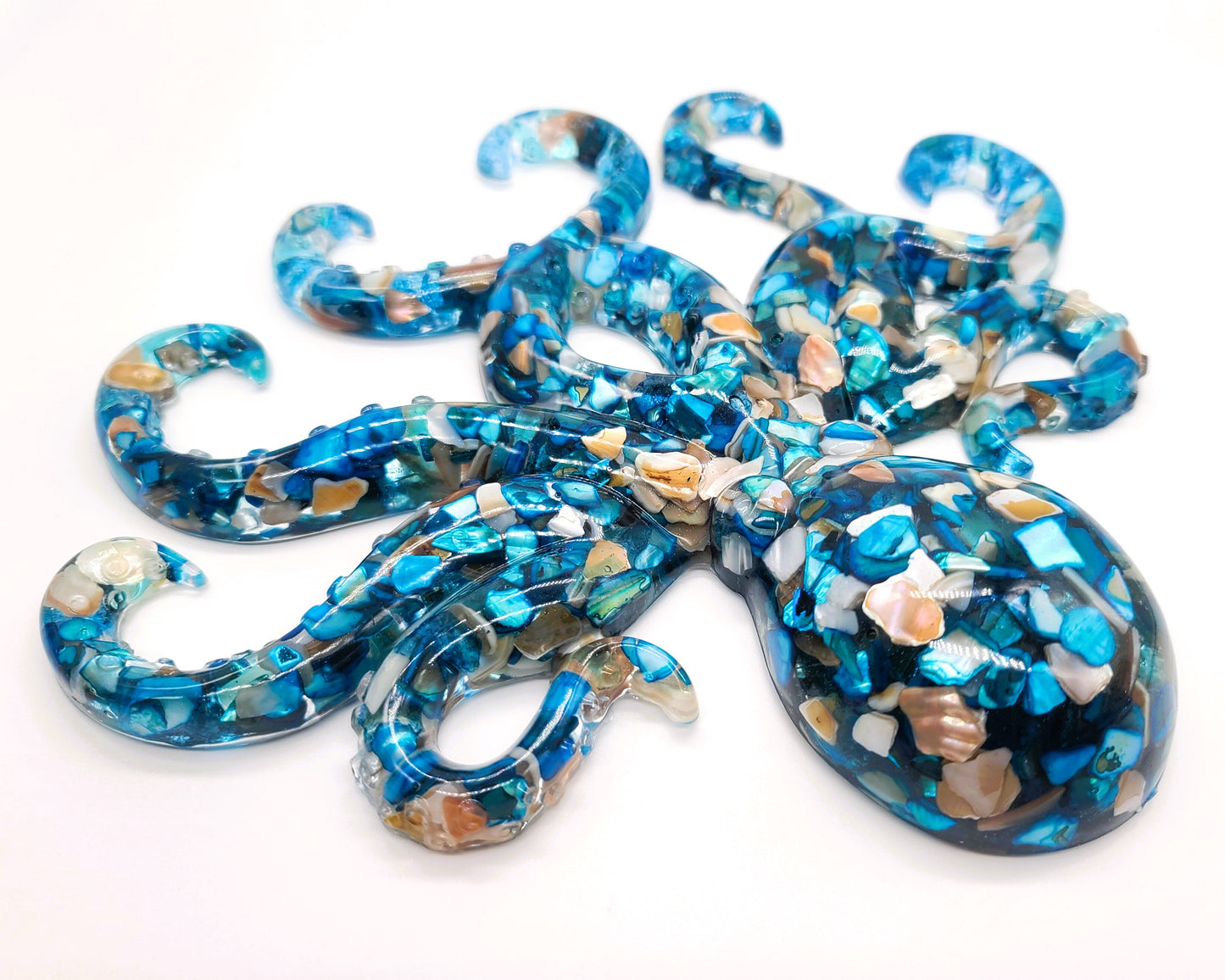 Large Resin Octopus Wall Art - Eco-Friendly